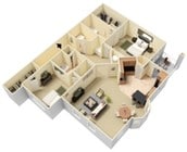 2BR/2BA