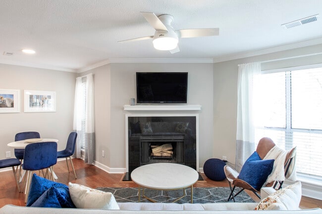 Smart TV and Amazon Echo speaker (control condo temp, listen to endless music or order a pizza!)