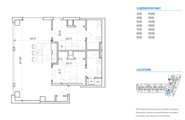 Building Photo - 250 N Christopher Columbus Blvd Unit 208 Rental