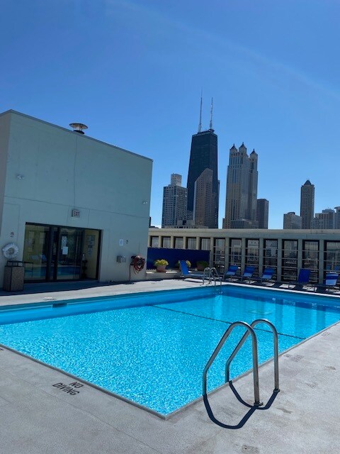Rooftop pool - 1 E Scott St Unit 2212