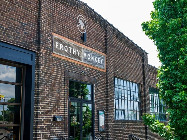Grab your morning brew or unwind with wine at Frothy Monkey—just minutes from your front door at Modera Nations.