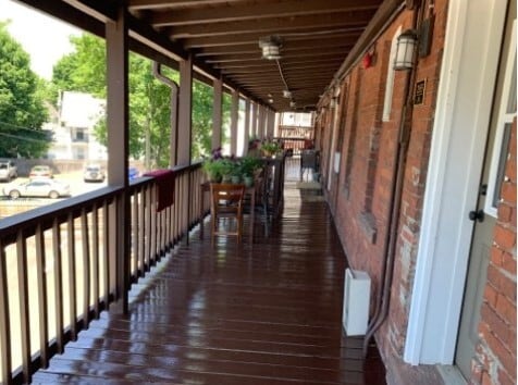 porch - 285 Pleasant St Unit #3R