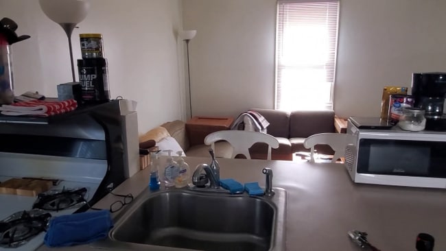 Living Room Kitchen - 100 7th St Unit B