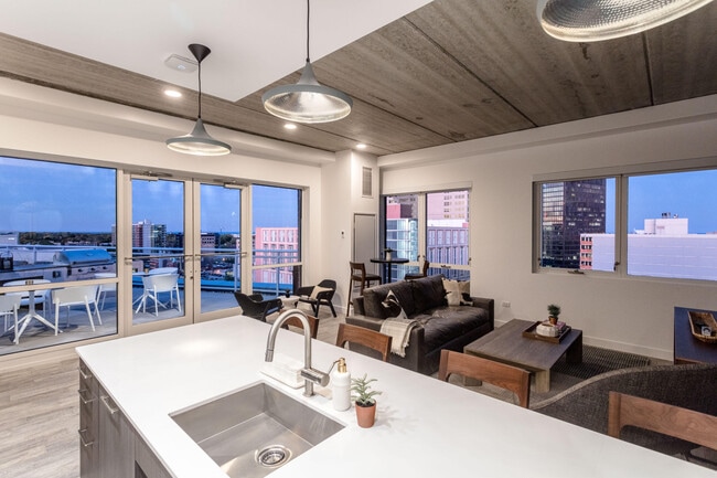 Resident Lounge at sunset