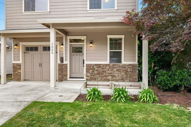 Photo - Custom-Built 4BR/2.5BA Two-Story Near Woodstock — Quartz Island Kitchen, Gas Fireplace & Fenced Y...