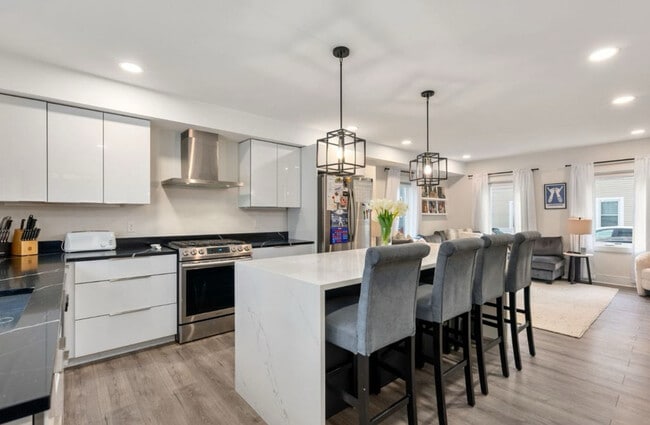 Kitchen and living room - 169 W 9th St