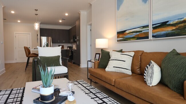 2BR, 2BA - 1,116SF - Living Room