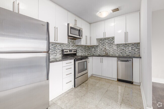 Appartement 104 - 1 chambre, 1 salle de bain - 56 m² - Cuisine - Beach Suites