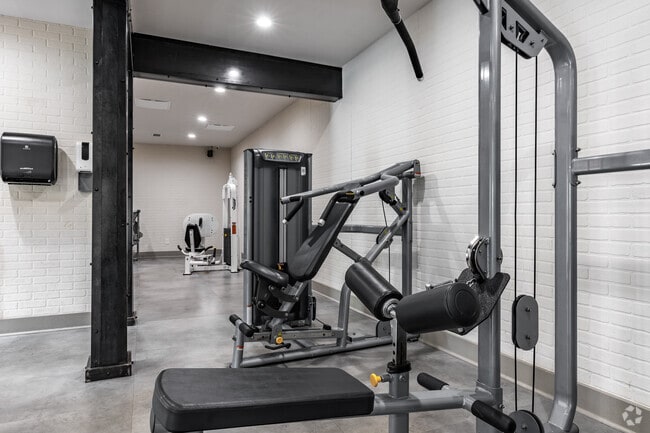 Fitness Center - Wesley Place Apartments at Lawrenceville