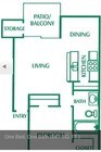1BR/1BA