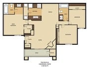 3BR/2BA