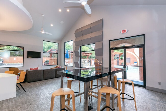 Resident Lounge with Media and Coffee Station