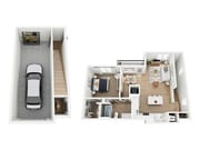 A5 floor plan The Parker