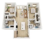 Jemez floor plan Encanto at Mesa Del Sol