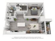 Plano de planta B1 The Glenn