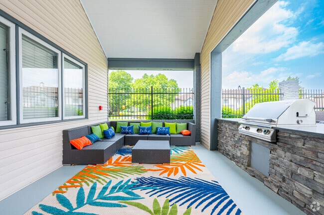 Área de parrilla al aire libre - Wylde at Eagle Creek