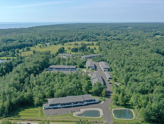 Aerial of The Reserve Marinette