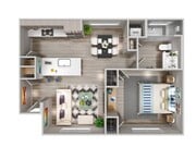 Avalon | 1 Bed/1 Bath | 680 SF