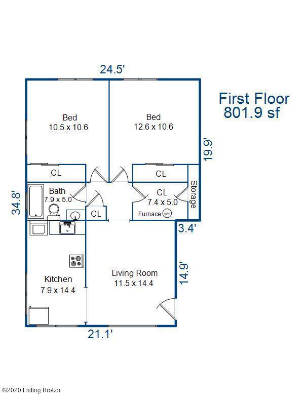 Photo - 400 N Clark Blvd Unit 1