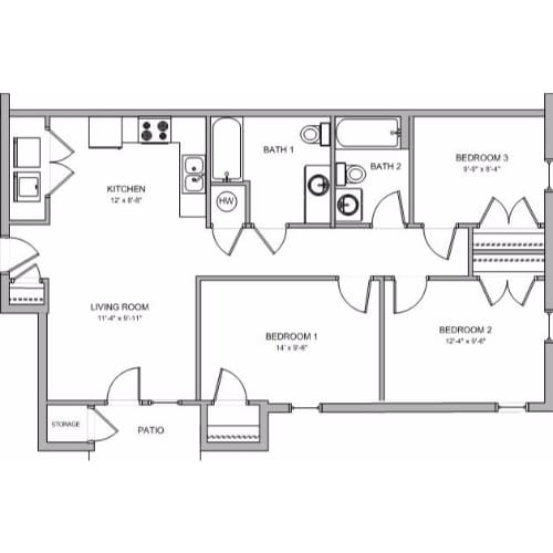 Photo - 1501 S Jamison St Unidad B2