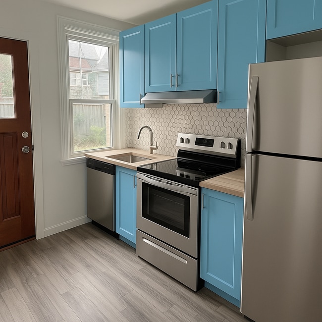 **AI generated potential future rendering - 457 Queen St E Unit 1