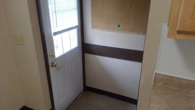 Back entrance
