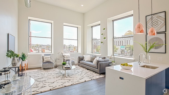 Living Room - William Flats Rental