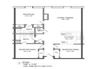 3BR/2BA