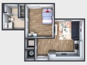 Floor Plan 1C