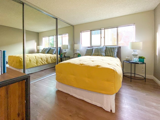 Sunny Bedroom - Spring Creek Apartments