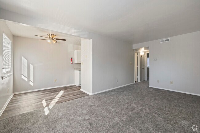 Living and Dining Room - Monterey Apartments