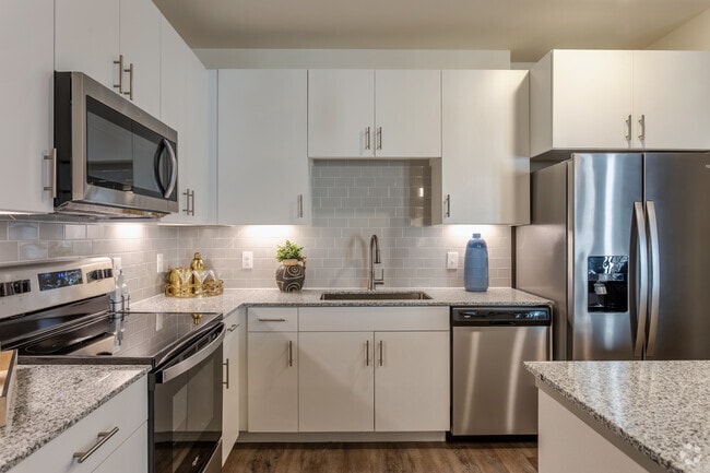 1BR, 1BA - 683 SF A4e - Cocina