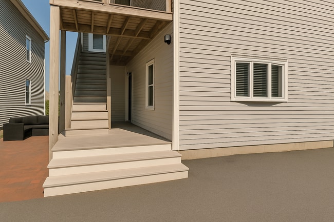 Your main entrance to Unit 1 and private deck - 25 Essex St Unit 25 Essex St  #1