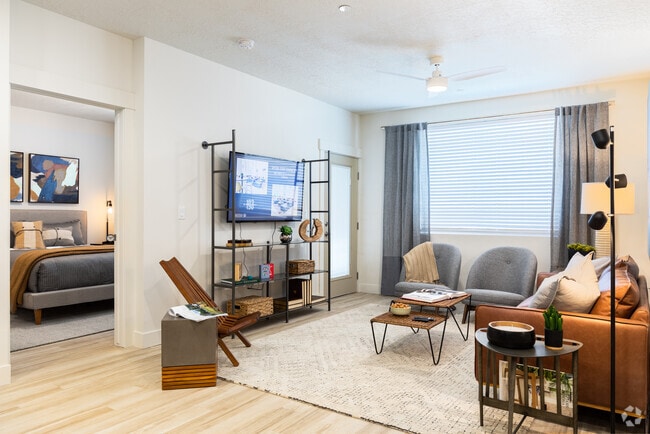 2BR, 2BA - 1,072SF