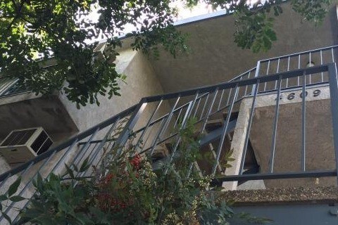 Exterior Stairwell - Ellenwood Apartments