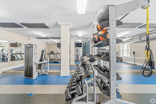 Free weights & strength machines