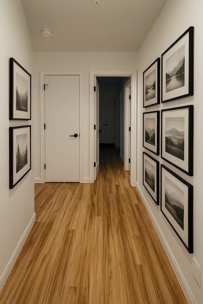 Hallway - Carl F West Estates