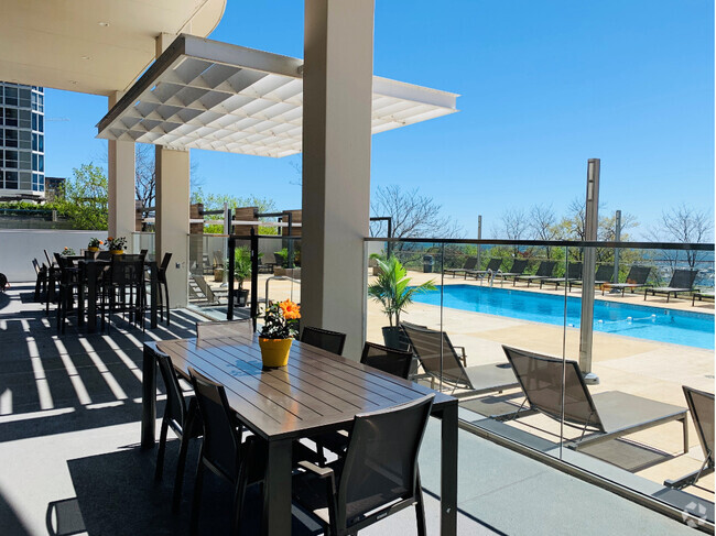 Pool Deck View - Prospect Tower Rental