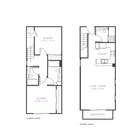 B1 Floor Plan | 2x2.5