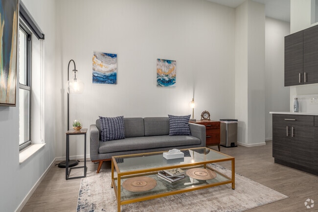 Model - 1BD, 1BA - 800SF - Living Room