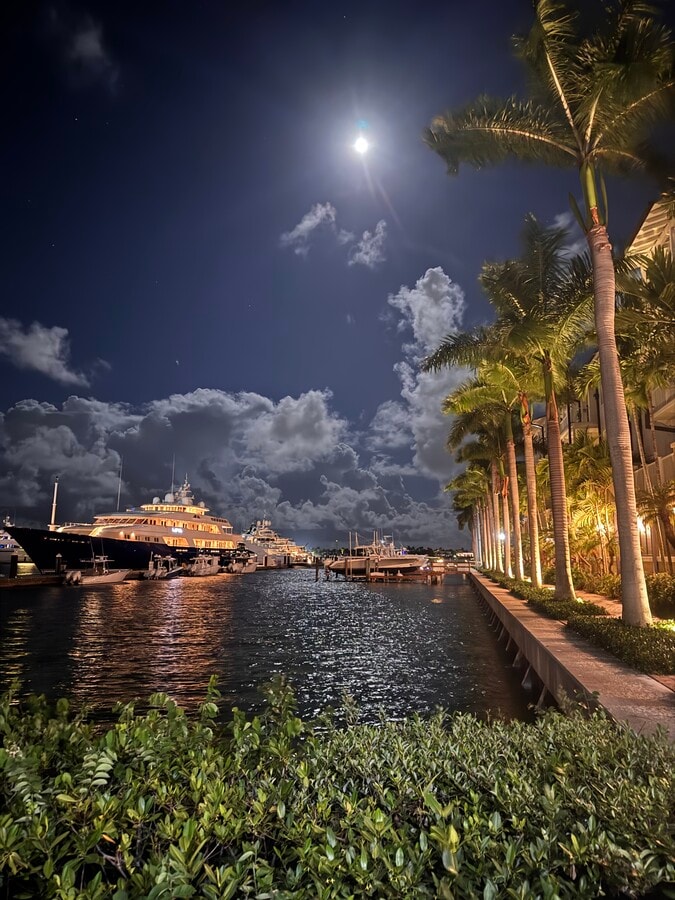 Nighttime walks perfect for dogs. - 3940 N Flagler Dr Unidad 206