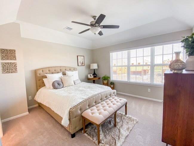 Primary Bedroom with Ceiling Fan (Plan 4301)