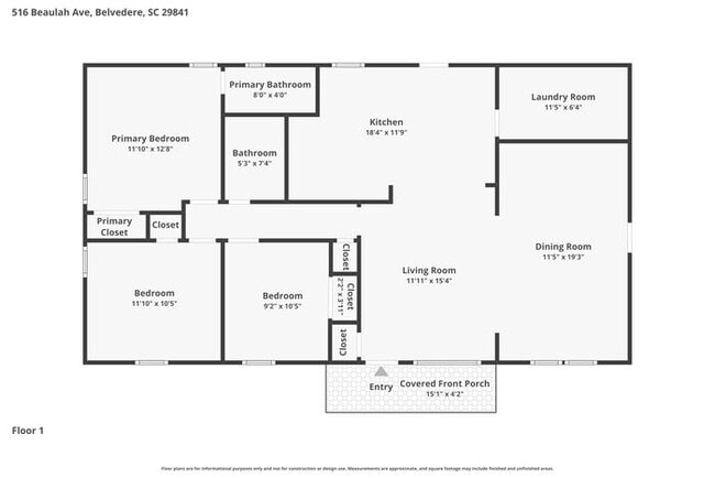 Photo - Charming 3 Bedroom Brick Home in North Augusta, SC