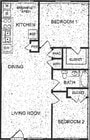 2 BR / 1 BA
