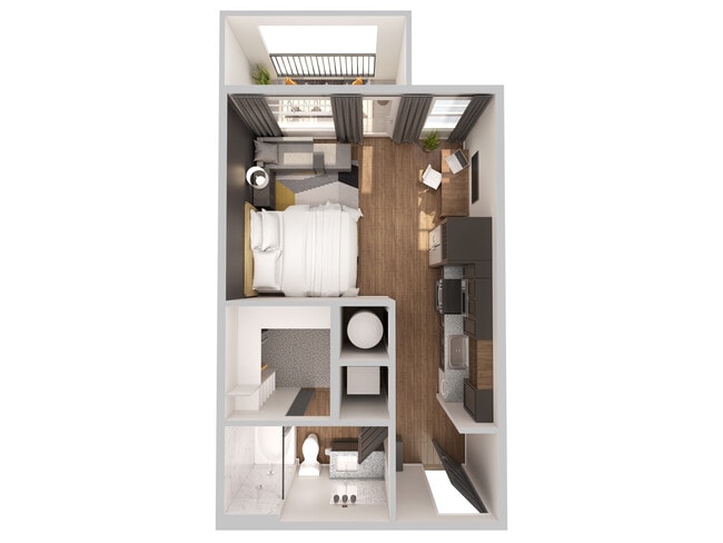 Washington (St) 445 sq ft - Fitzroy Promenade