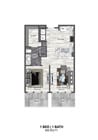 A2 floor plan The Braden on Fifth