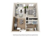 1 Bedroom 1 Bathroom