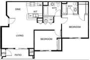 2BR/2BA