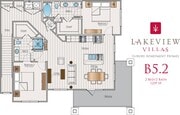 Lakeview Villas Floor Plan B5