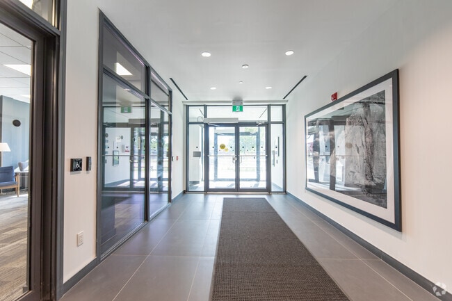 Lobby and vestibule